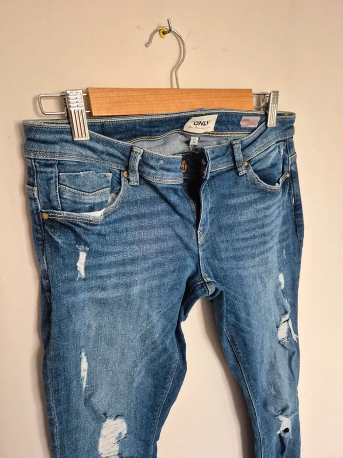 jean Super skinny low  Only W30 L34 - photo numéro 2