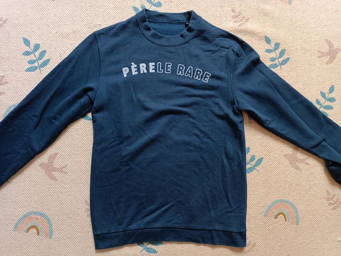 Sweat pèrele rare S bleu marine papa - photo numéro 2