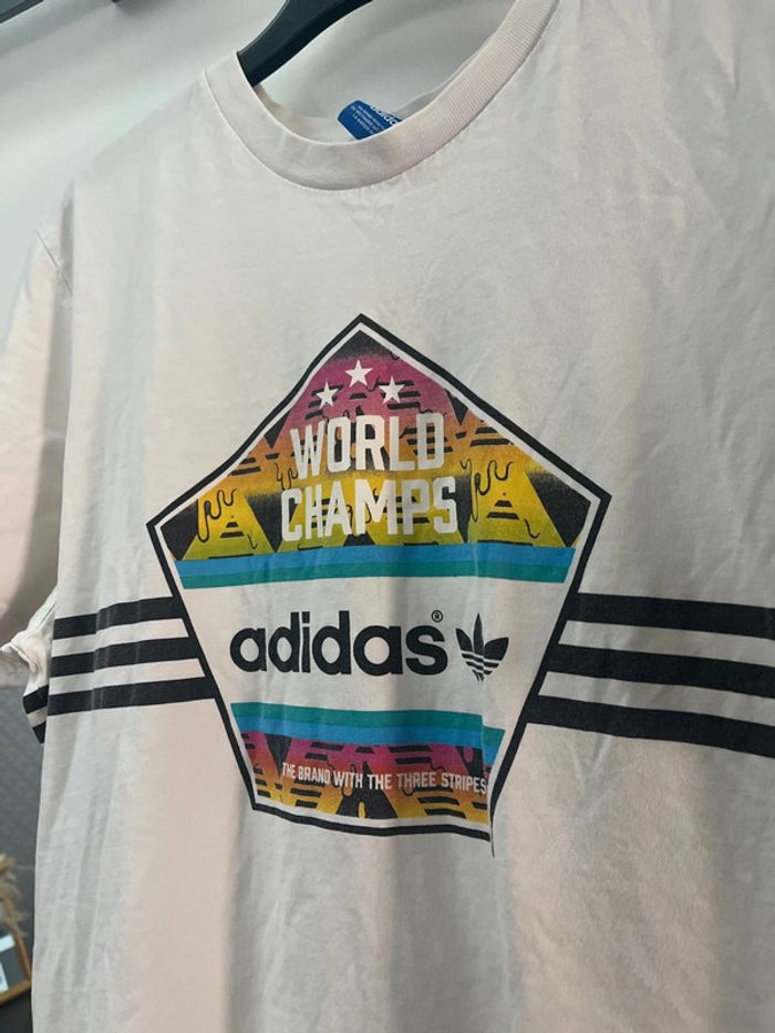 Tee shirt adidas vintage - photo numéro 2