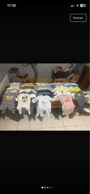 Lot pyjama garçon  3mois 