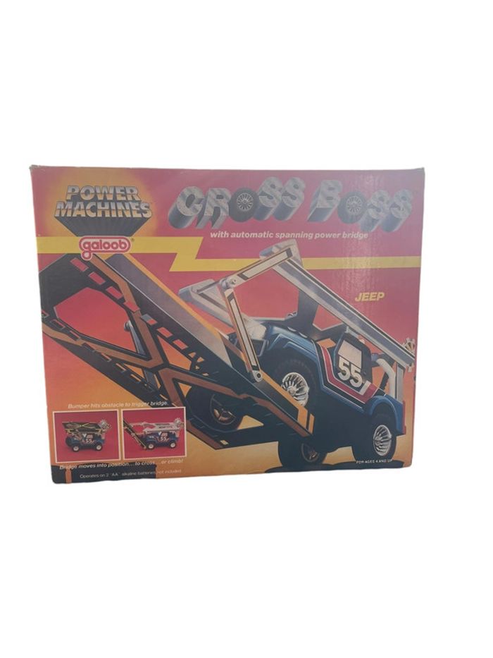 Power Machines Cross Boss Jeep Galoob en boîte
