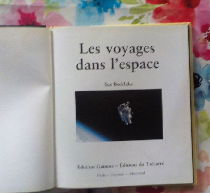 LES VOYAGES DANS L'ESPACE par S. BECKLAKE Ed. Gamma - photo numéro 5