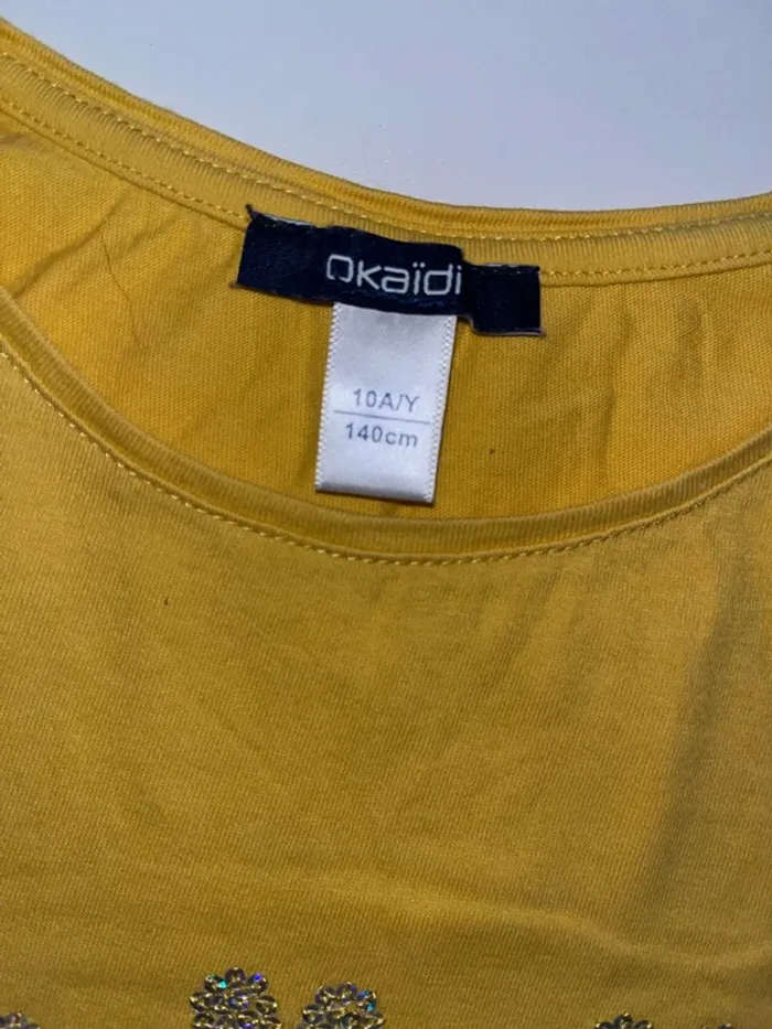 Teeshirt fille 10 ans okaidi - photo numéro 3