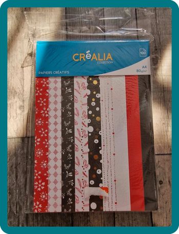 Lot de feuilles scrapbooking