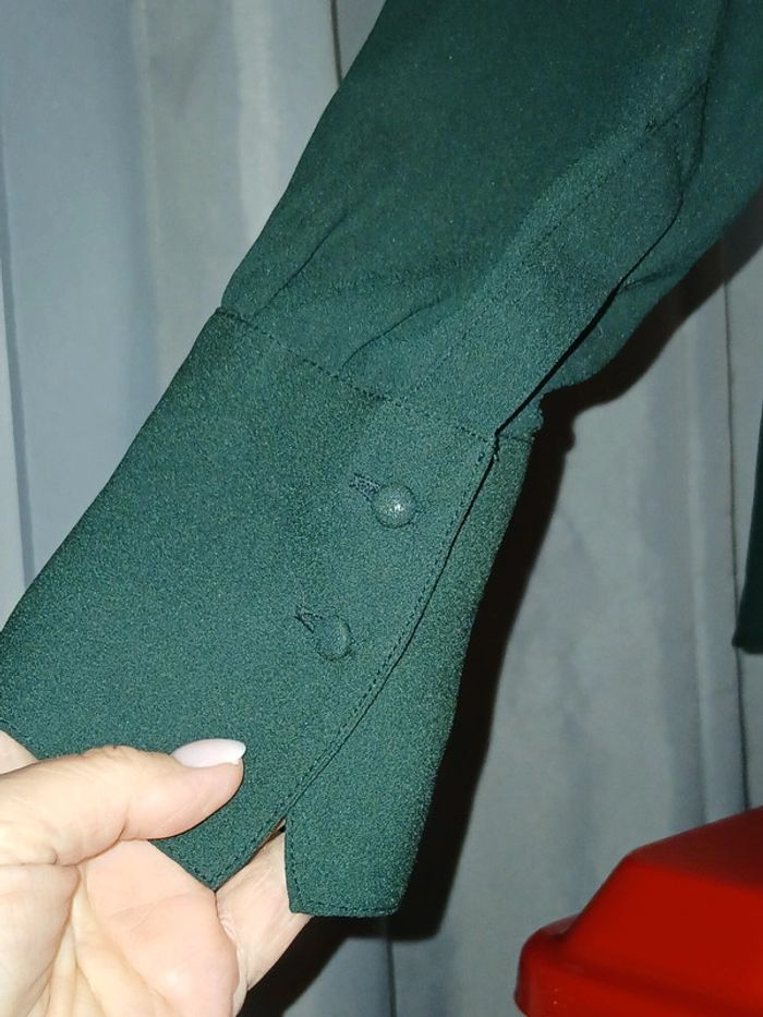 Blouse H&M vert foncé 36 - photo numéro 6