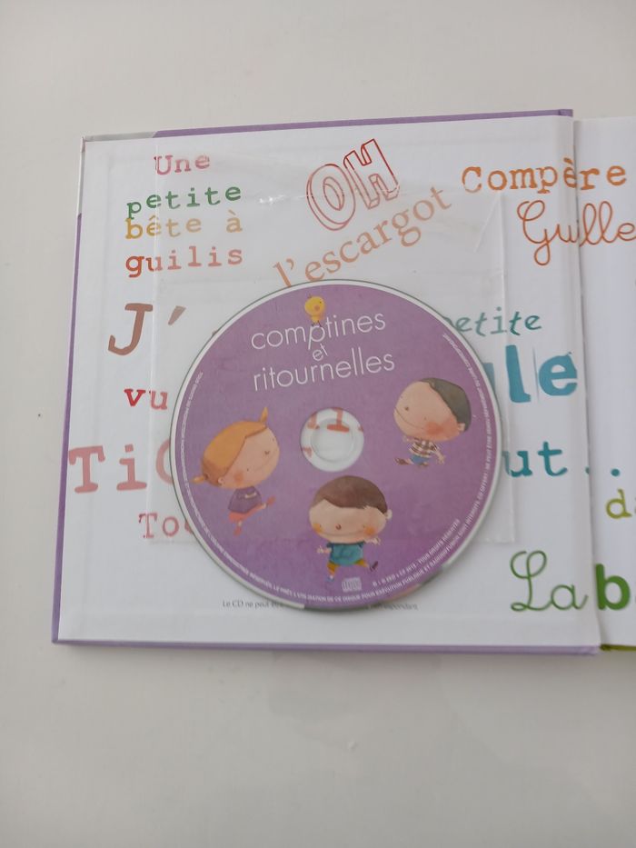 Livre-CD "Comptines et Ritournelles" - Éditions Zébulon - photo numéro 7