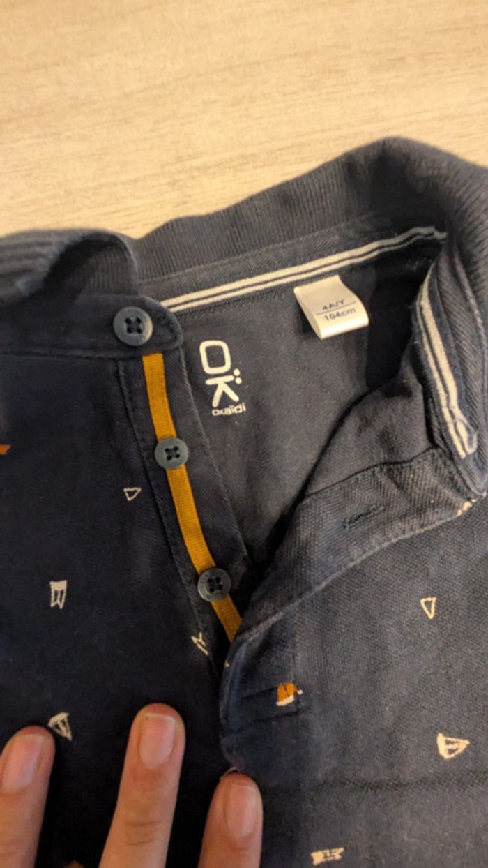 Lot polo manches courtes 4 ans - photo numéro 6