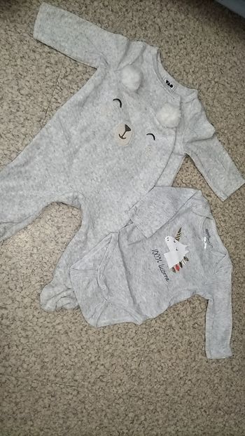 Pyjama et body 