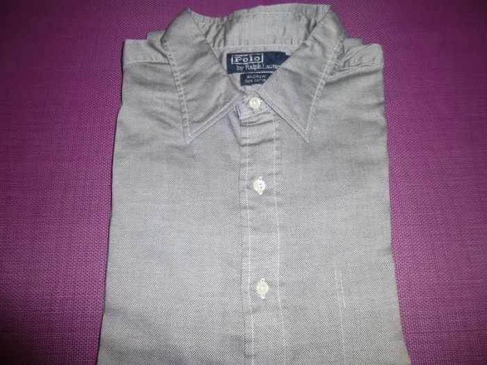 chemise manche longue grise RALPH Lauren taille XL neuve
