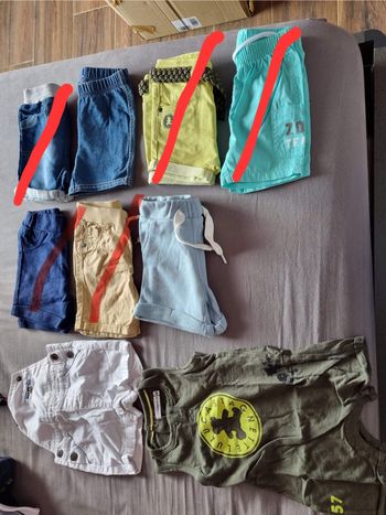 Lot shorts garçon