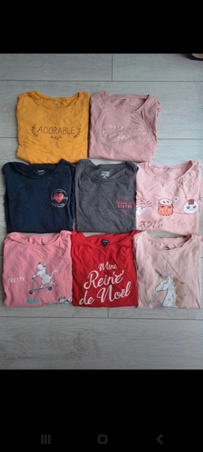 Lot tee-shirts