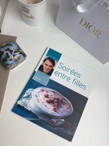 Livre cuisine Cyril Lignac - soirée entre filles