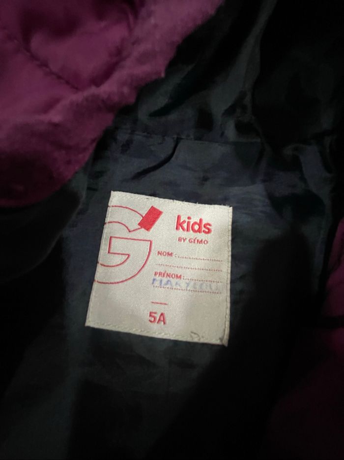 Doudoune taille 5 ans - photo numéro 2