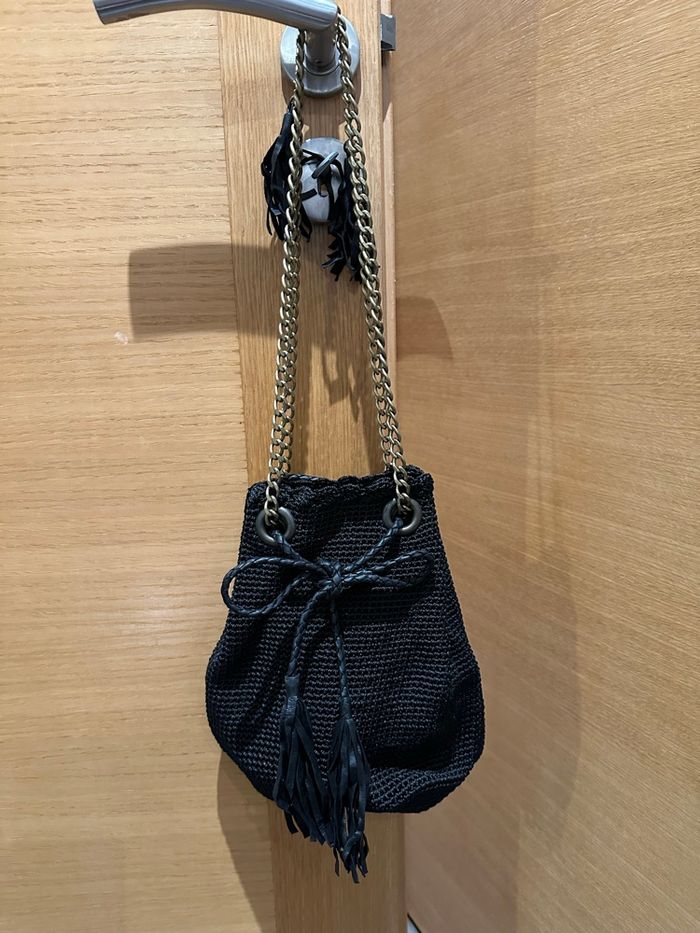 Petit sac sceau noir - photo numéro 3