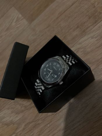 Seiko mod Arabic Dial noir/black