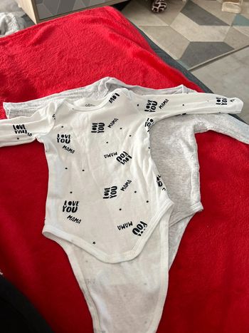 Lot de 2 bodies Gemo