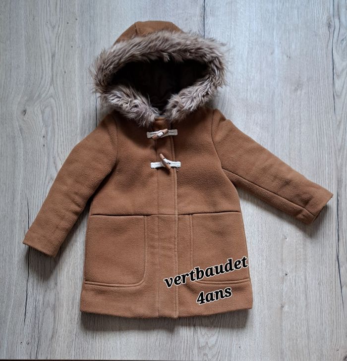 duffle coat vertbaudet 4ans🌺