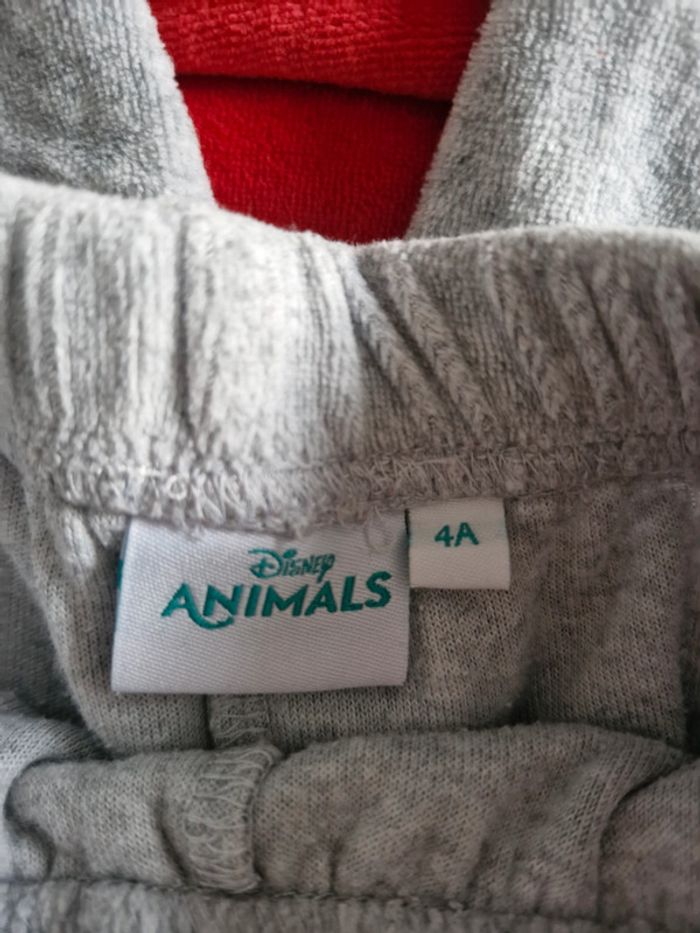 Ensemble pyjama 2 pièces enfant fille garçon 4 ans Disney Animals - photo numéro 9