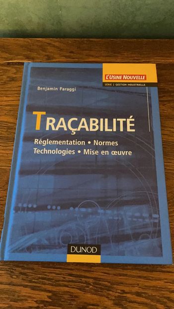 Traçabilité - Réglementation / Normes / Technologies - Benjamin Faraggi