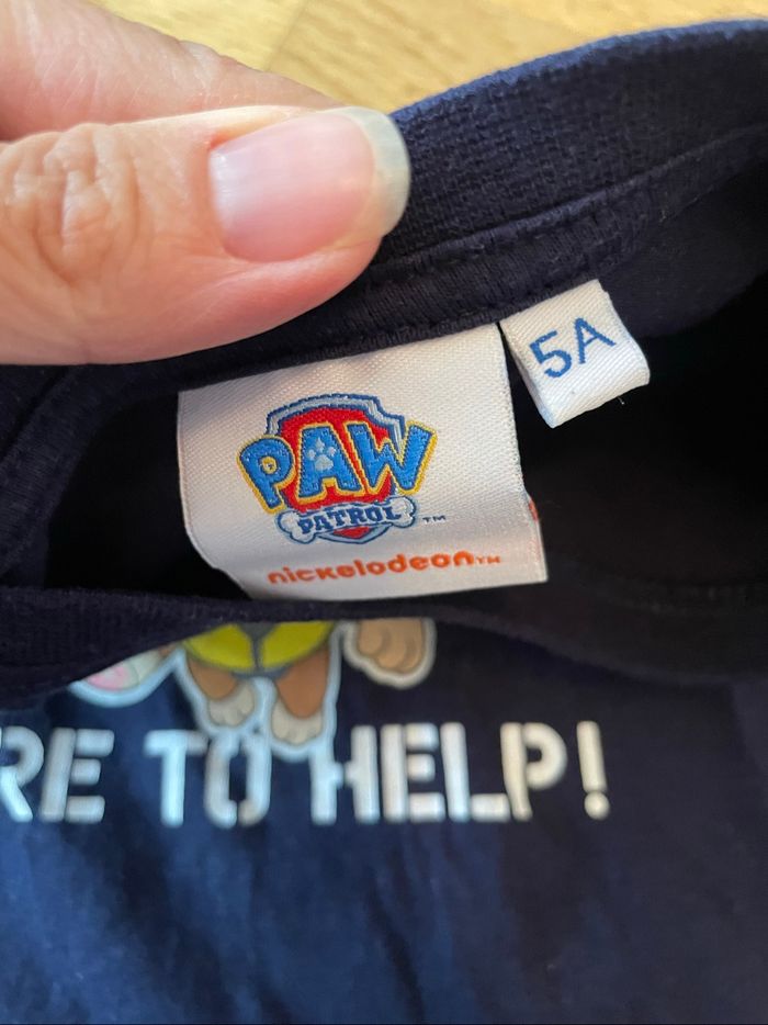 TEE shirt paw patrol 5 ans - photo numéro 3