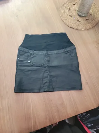 Jupe style "huilé"de maternité