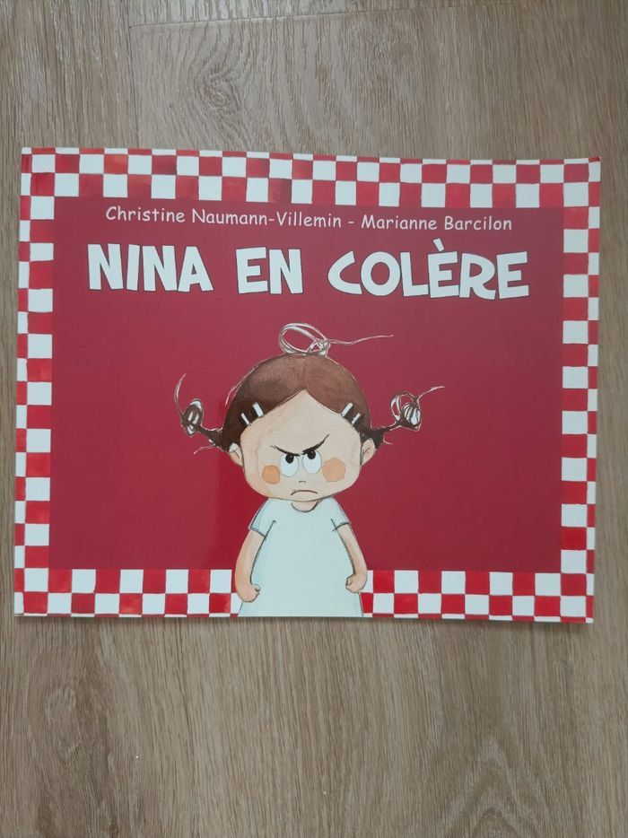 Livre Nina en colère école des loisirs
