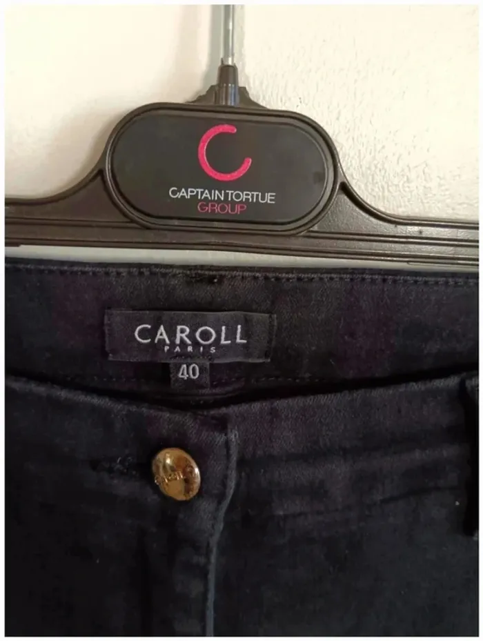 C24 pantalon noir Caroll 40 - photo numéro 3