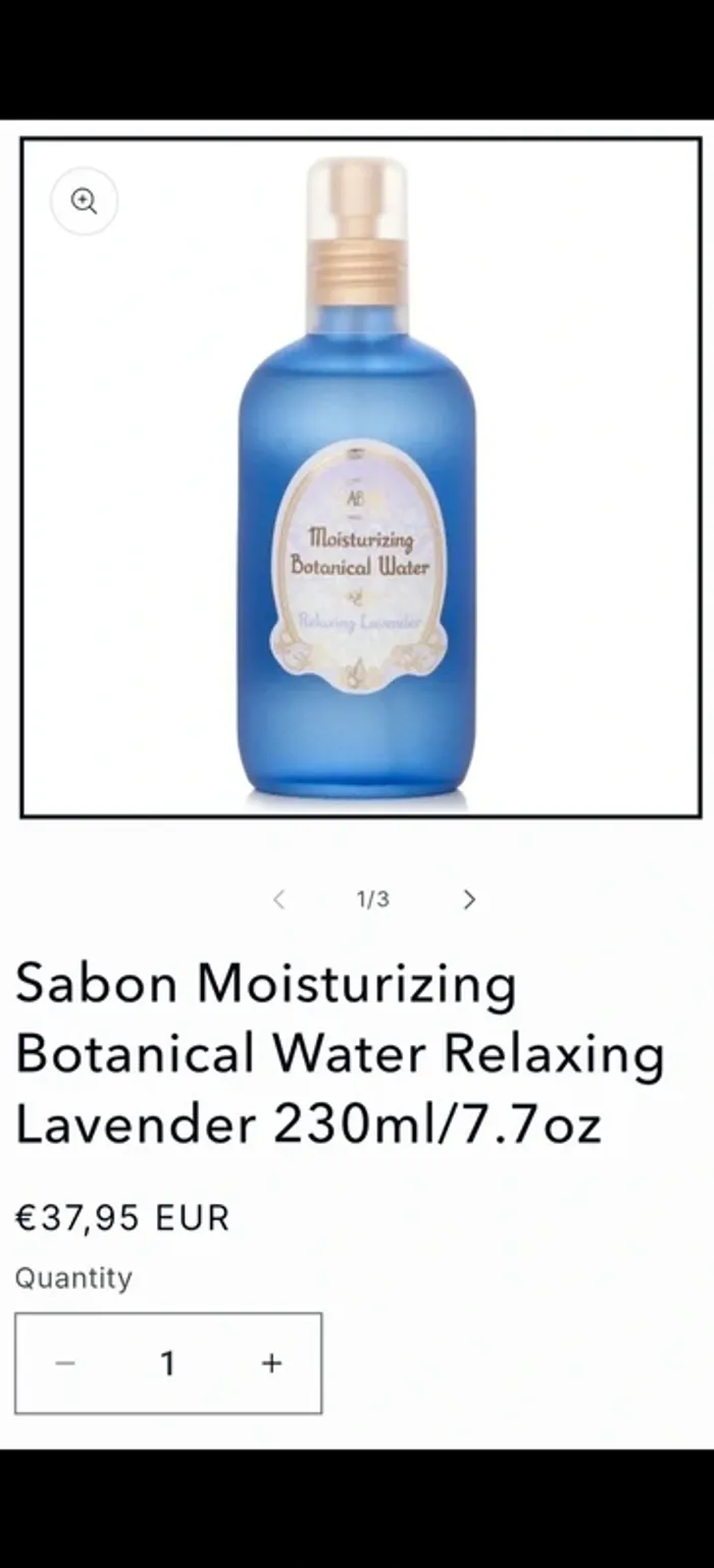 Water Botanical Relaxing Sabon / eau de soin - photo numéro 7
