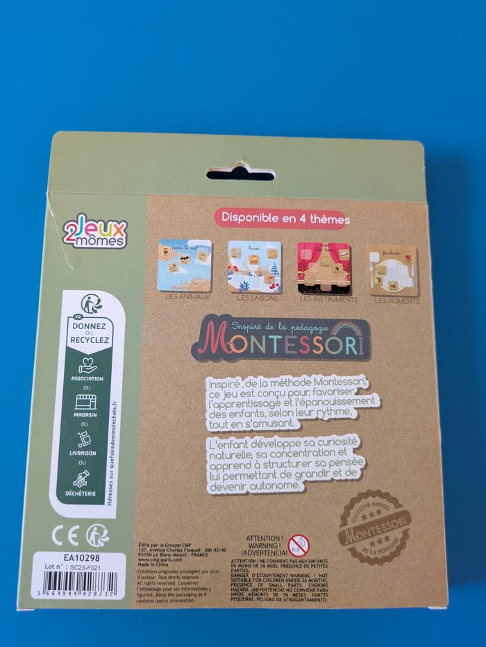 Jeu " je comprends les aliments " - photo numéro 3
