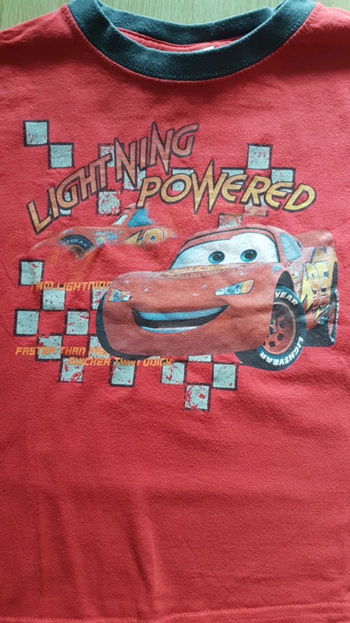T shirt disney pixar cars 4 ans - photo numéro 2