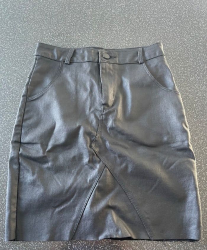 Jupe effet enduit taille S