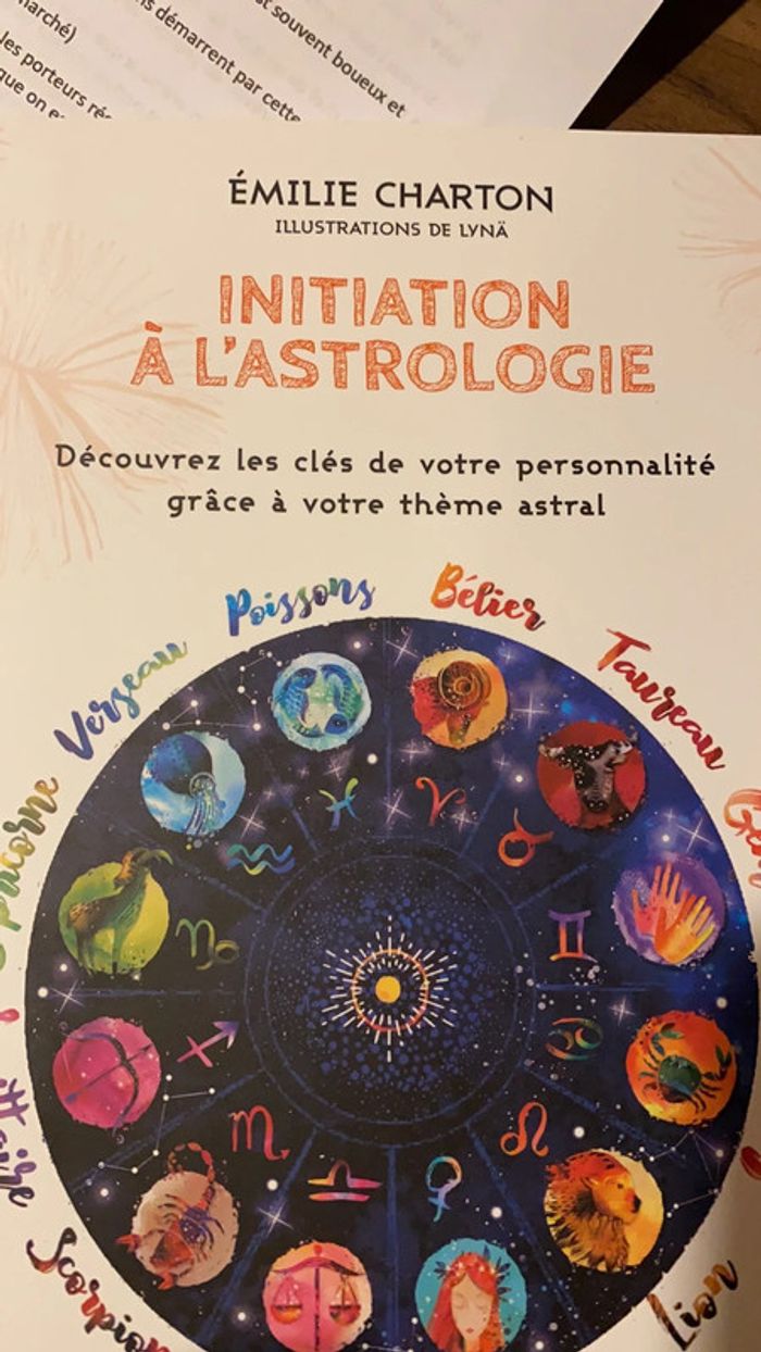 Livre initiation à l astrologie