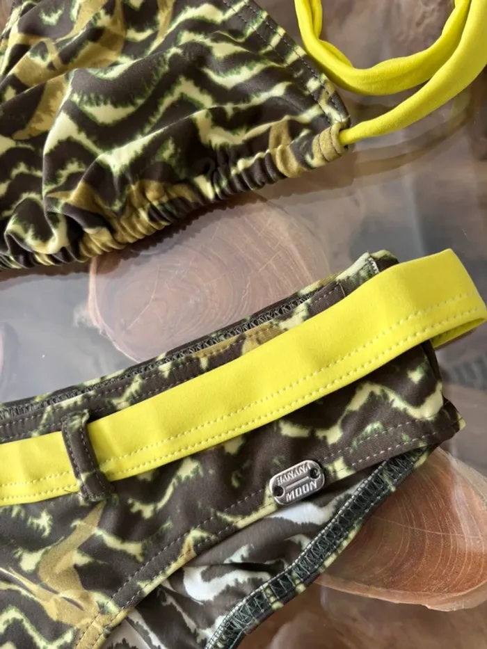 Maillot de bain 2 pièces Banana Moon vert 44 - photo numéro 5