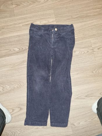 Pantalon velours petit bateau