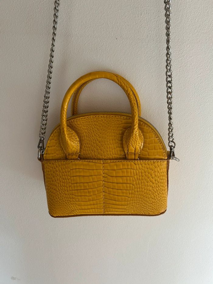 Sac bandoulière, moutarde, Zara Zara Beebs by Kiabi