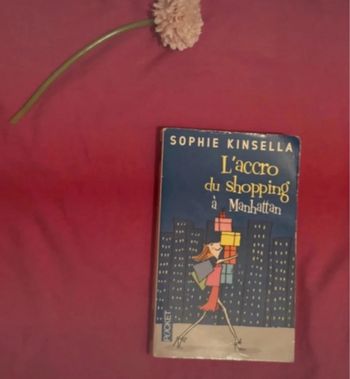 L’accro du shopping à Manhattan livre