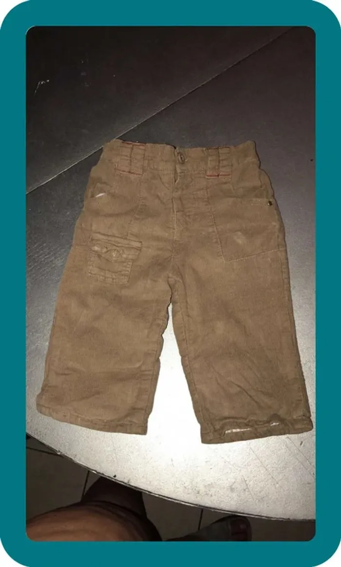Pantalon velours