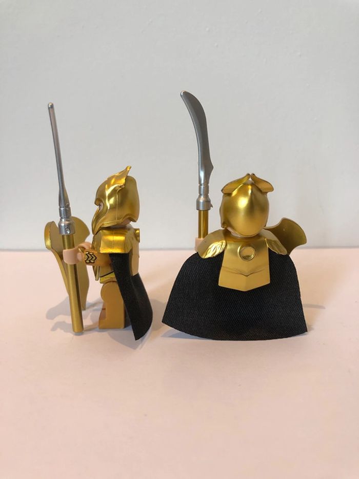 Figurine type lego 4soldats elfes. le seigneur des anneaux - photo numéro 3