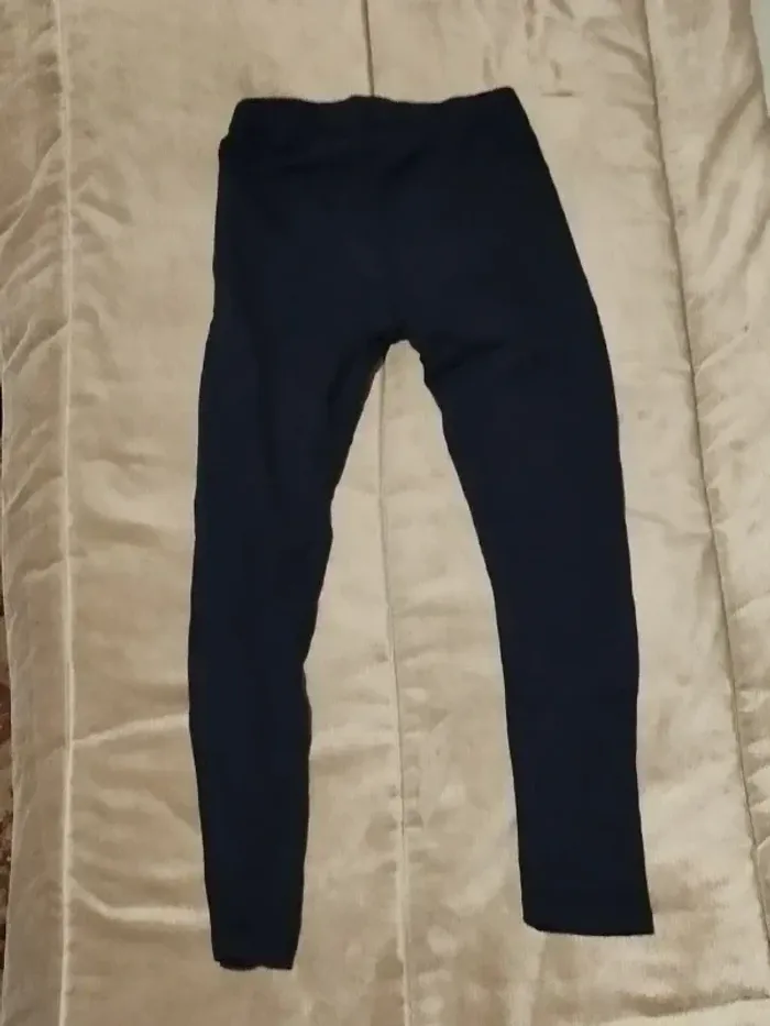 Legging TEX bleu-marine fille 9-10 ans - photo numéro 4