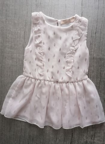 Robe sans manches 12 mois