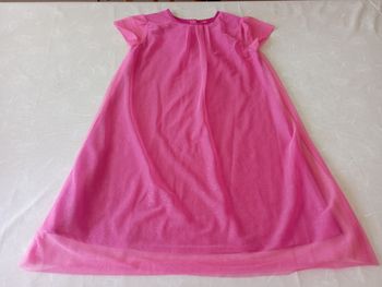 Robe de fête débardeur rose 10 ans tissaia neuve 8€