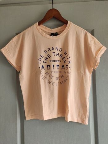 T-shirt saumon Adidas