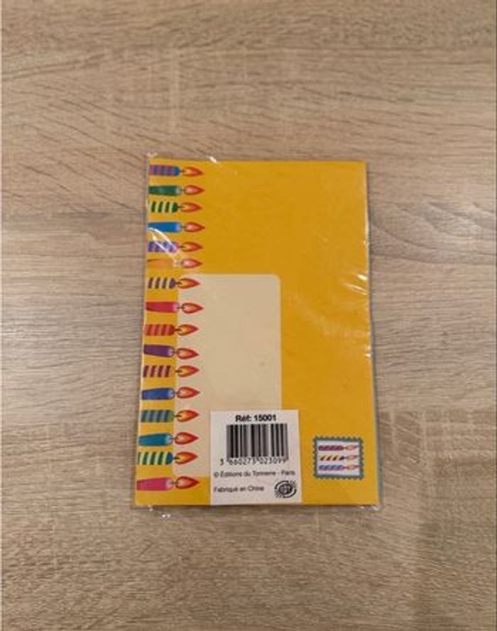 Carte anniversaire 1an - photo numéro 3