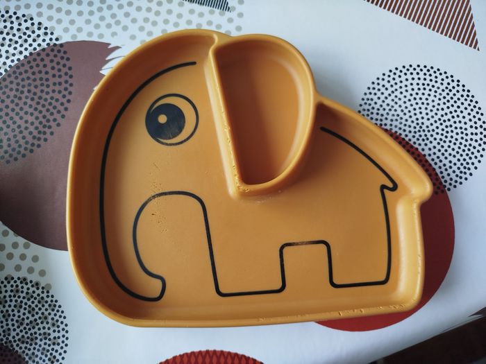 Assiette silicone bebe