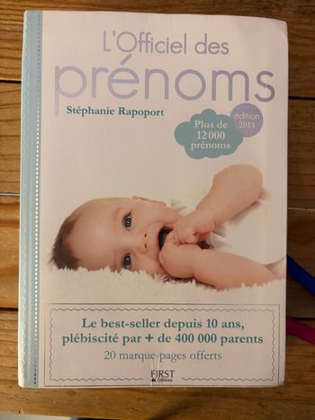 L’officiel des prénoms