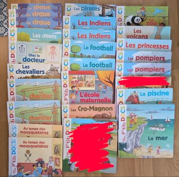 Livre enfant Milan mes P’tits docs 3-6 ans unité ou lot