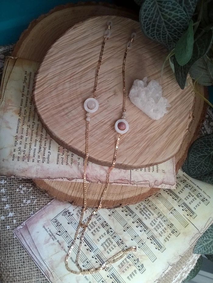 Chaîne pour lunettes - photo numéro 3