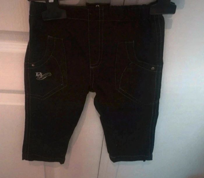 Jeans élastique bébé garçon 6 mois