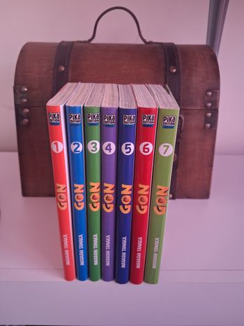 Manga Gon intégrale 1 à 7 édition complète Pika