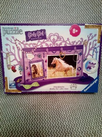 Arbre à bijoux "cheval"/ puzzle 3D - Ravensburger